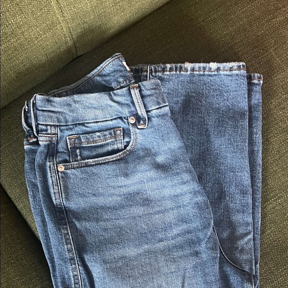NWOT Good American Blue High-Rise Jeans size 12/31